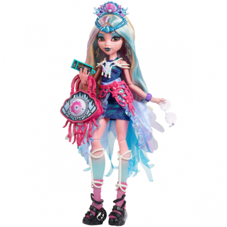 MONSTER HIGH FIESTA MONSTRUOSA MUÑECA LAGOONA BLUE