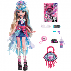 Monster high fiesta monstruosa muñeca lagoona blue