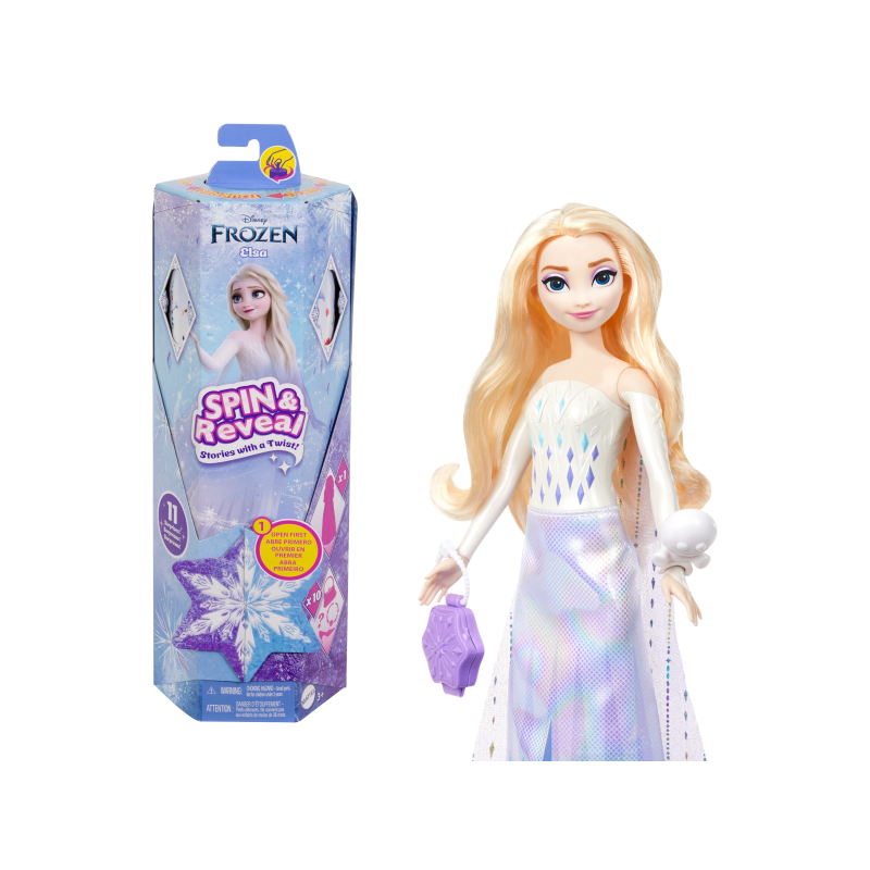 DISNEY FROZEN ELSA SPIN AND REVEAL