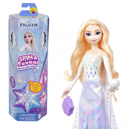 DISNEY FROZEN ELSA SPIN AND REVEAL