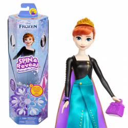 DISNEY FROZEN ANNA SPIN AND REVEAL