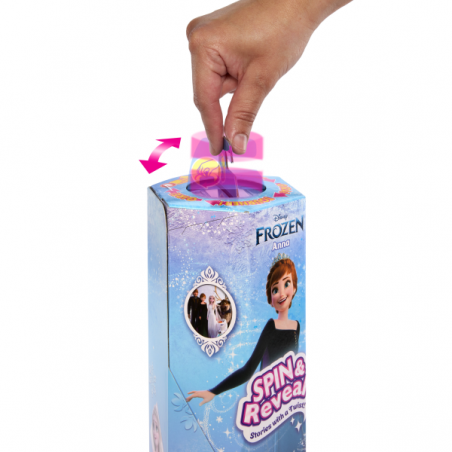 Disney frozen anna spin and reveal