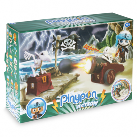 PINYPON ACTION CAÑON PIRATA FANTASMA