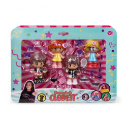 PINYPON MUNDO CLODETT 4 FIGURAS