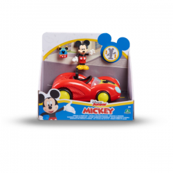 Mickey figura articulada con vehiculo surtido