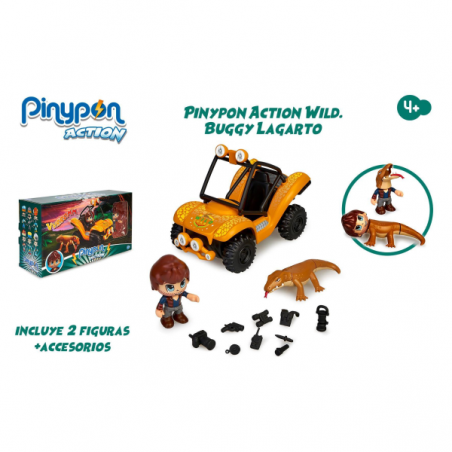 PINYPON ACTION WILD BUGGY LAGARTO