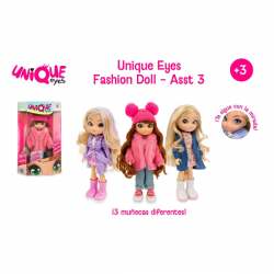 UNIQUE EYES FASHION DOLL SURTIDO