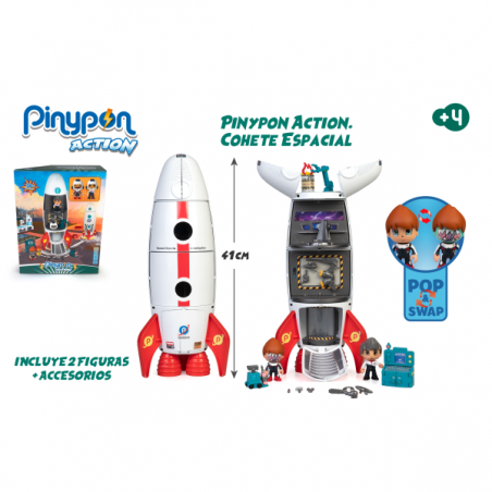 PINYPON ACTION COHETE ESPACIAL