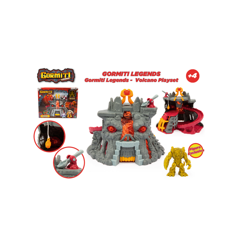 GORMITI LEGENDS VOLCANO PLAYSET