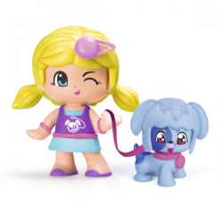 Pinypon figura con mascota