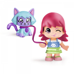 Pinypon figura con mascota