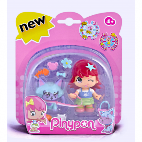 Pinypon figura con mascota