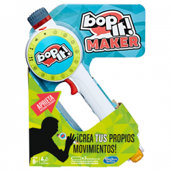 El Bop It Maker es el juego de Bop It tradicional pero en una versión diferente. Este juego de Bop I