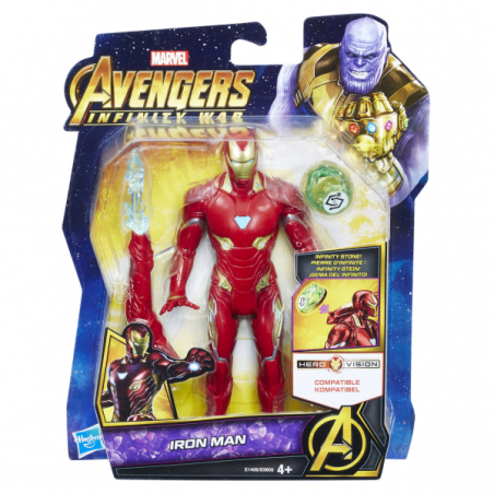 Avengers figura 15 cm con accesorios