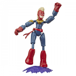 Avengers bend and flex figuras 15 cm