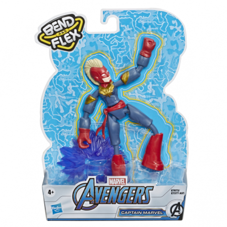 Avengers bend and flex figuras 15 cm