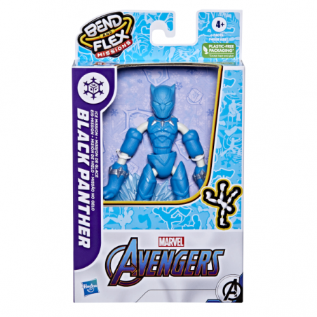 Avengers figuras bend and flex misiones