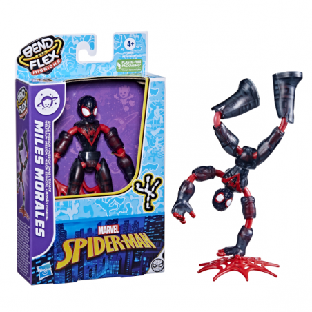 SPIDERMAN FIGURAS BEND AND FLEX MISIONES