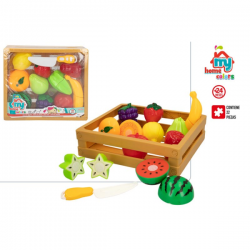 SET FRUTA Y COMIDAD EN CAJA