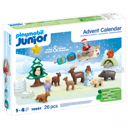 Calendario de adviento navidad en la nieve junior