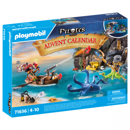 Calendario de adviento piratas