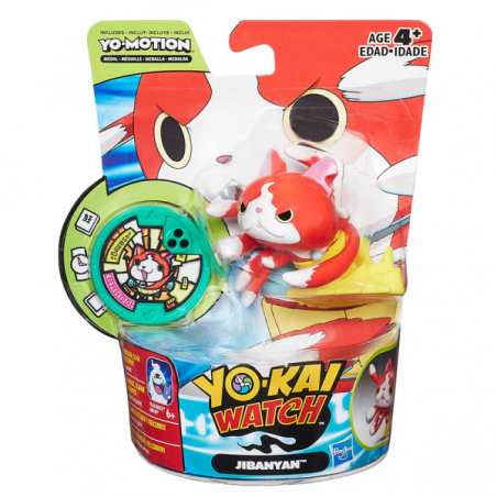 Yokai watch figura con medalla yo-motion