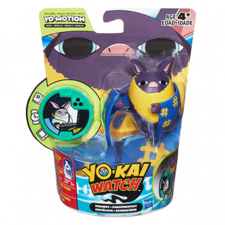 Yokai watch figura con medalla yo-motion