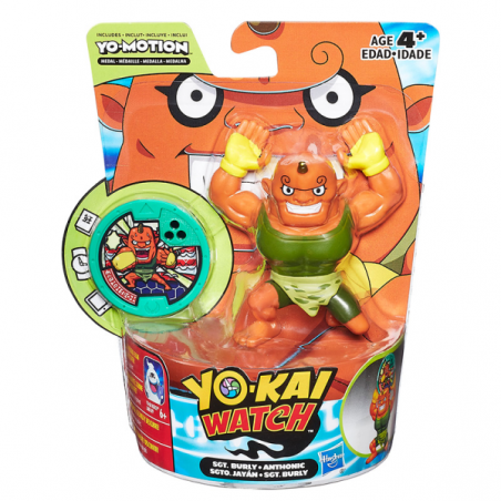 Yokai watch figura con medalla yo-motion