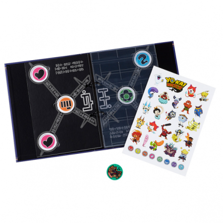 Yokai watch album de coleccion medallium yo