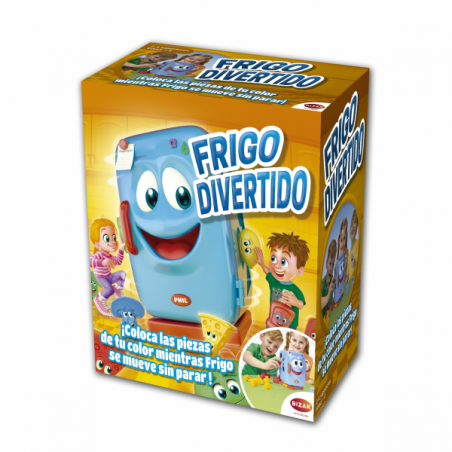 Frigo divertido es un juego divertido para toda la familia. Cuando phil gira tienes que meter las pi