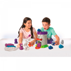 Kinetic sand torreon mágico