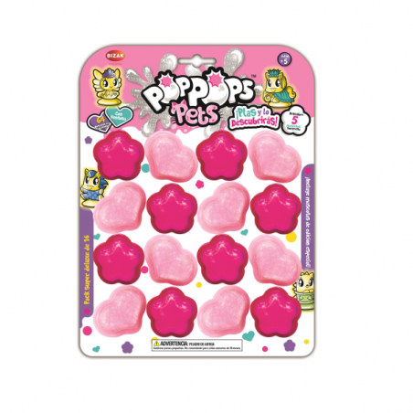 POP POPS PETS PACK SUPER DELUXE 16 FIGURAS