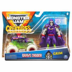 Monster jam 1:64 die cast y figura