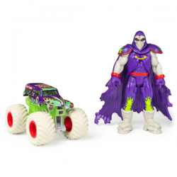 Monster jam 1:64 die cast y figura