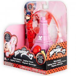 ¡FIGURA LADYBUG CON SU PRODIGOSA ACCIÓN VOLADORA! INCLUYE LANZADOR Y FIGURA VOLADORA. Siempre hay qu