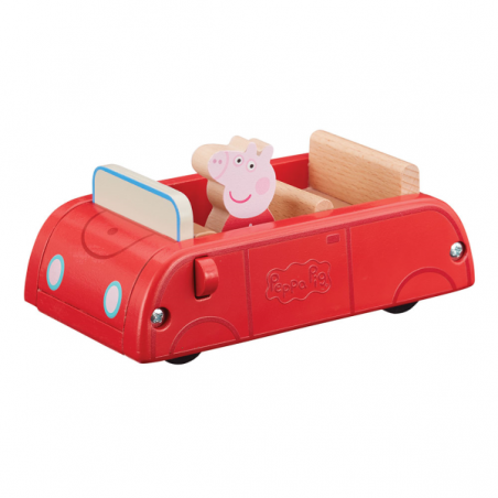 Peppa pig coche de madera