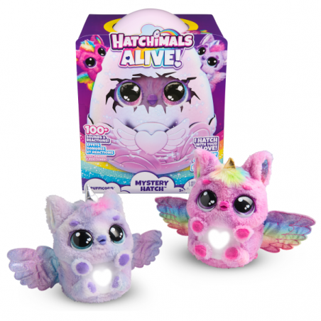 HATCHIMALS ALIVE SECRET HATCH PUFFICORN