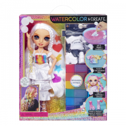 RAINBOW HIGH MUÑECA WATERCOLOR AND CREATE TIE-DYE - OJOS MARRONES