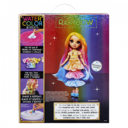 Rainbow high muñeca watercolor and create tie-dye - ojos marrones