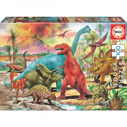 PUZZLE 100 PIEZAS DINOSAURIOS