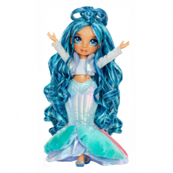 Rainbow high muñeca winter wonderland - blue