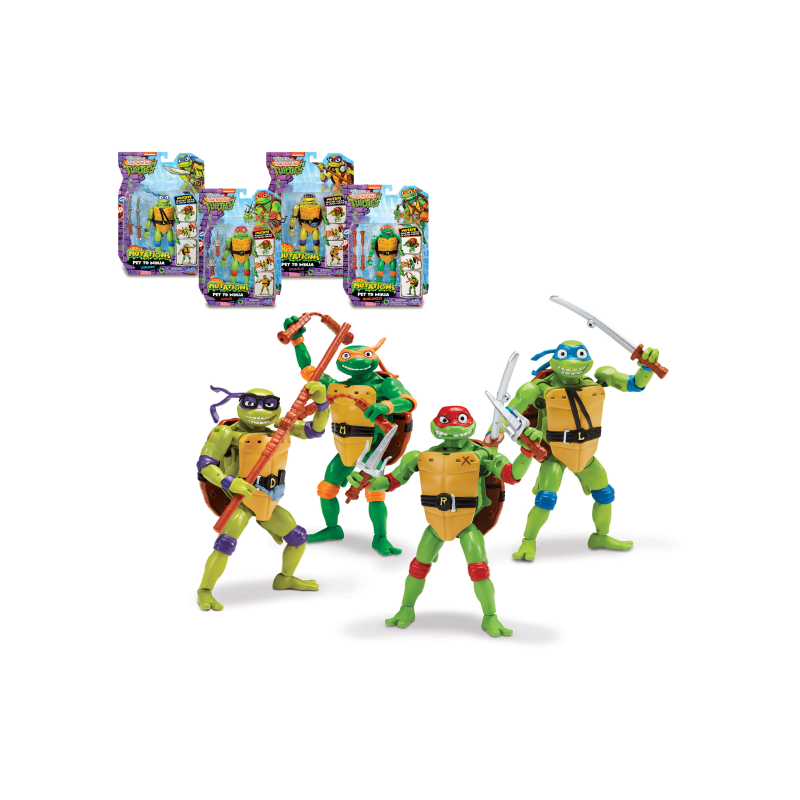 TMNT MOVIE FIGURAS TRANSFORMABLES SURTIDO