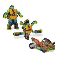 Tmnt movie vehiculos transformables