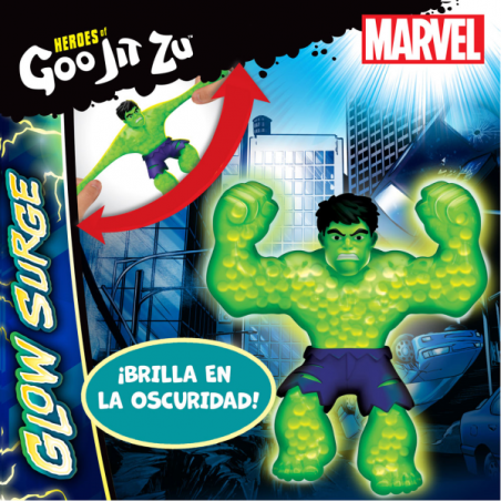 Figura marvel glow surge hulk