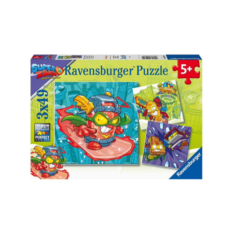 PUZZLE 3X49 PIEZAS SUPERZINGS