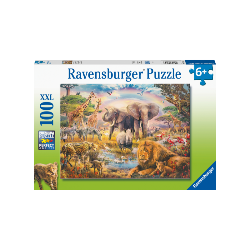 PUZZLE 100 PIEZAS XXL LA SABANA AFRICANA