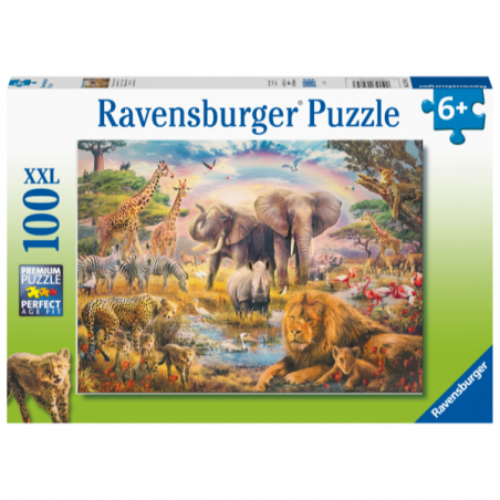 PUZZLE 100 PIEZAS XXL LA SABANA AFRICANA