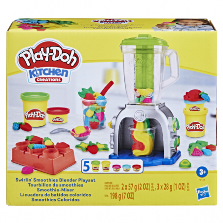 Playdoh licuadora de batidos coloridos