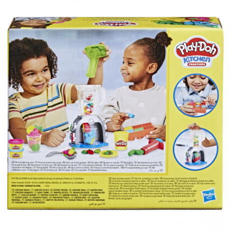 Playdoh licuadora de batidos coloridos