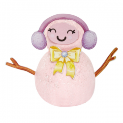 Rainbow high muñeca winter wonderland - pink